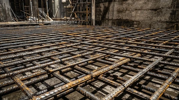 Construction rebar and structural steel